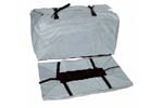 お布団を運ぶのに重宝。不織布製で通気性がよく保管にも便利。
